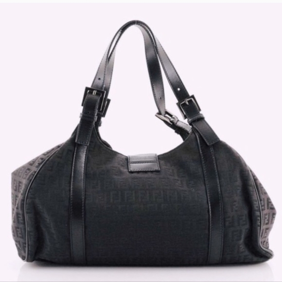 Fendi Black Women's Zucchini Bag - Picture 2 of 7